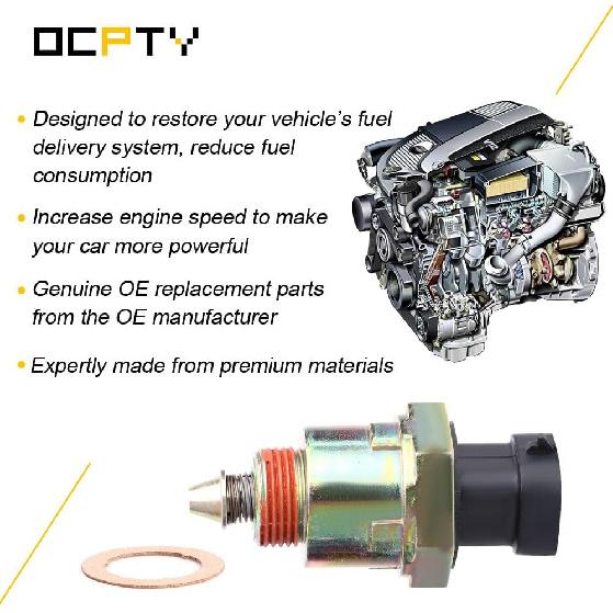 OCPTY Fuel Injection Idle Air Control Valve 2H1054 17078832 AC101 for 82-83 for Chevrolet Camaro, 1982-1984 for Chevrolet Caprice, 82-83 for Pontiac,