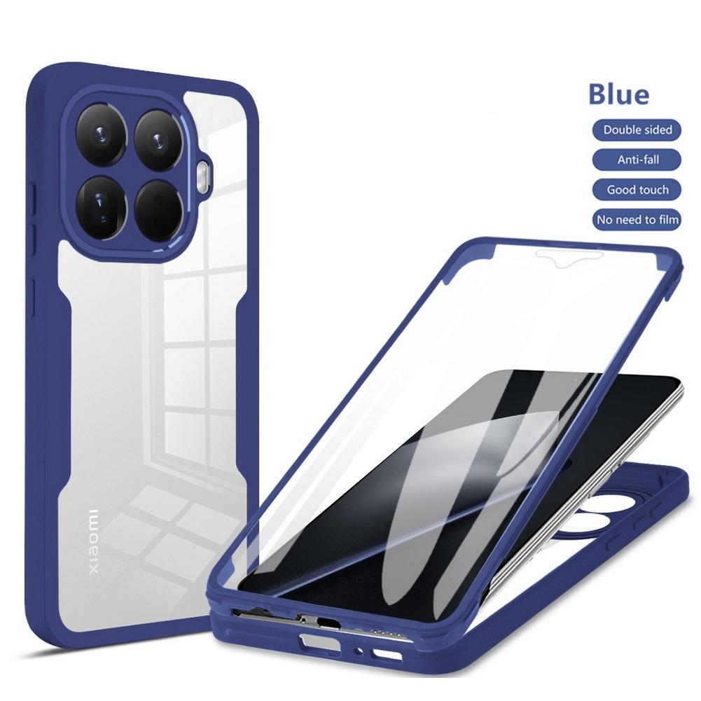 360 Fully Coverage Body Screen Clear Protector Phone Case For Xiaomi 15 14 13 12 11 Ultra T/Pro Shockproof Silicone Bumper Cover