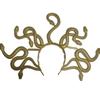 Colored Halloween headband Greek Mythology Cosplay Prop New Snake Hair Hoop  Party Supplies