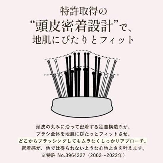 S HEART Scalp Brush World Premium Short Gold Shampoo Hair Lift Care Massage Recommended Stylists Gift Official Beauty Book