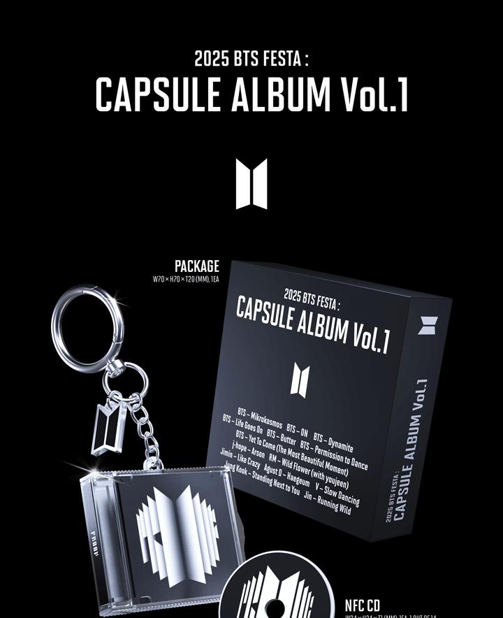 BTS 2025 BTS FESTA : CAPSULE ALBUM Vol.1