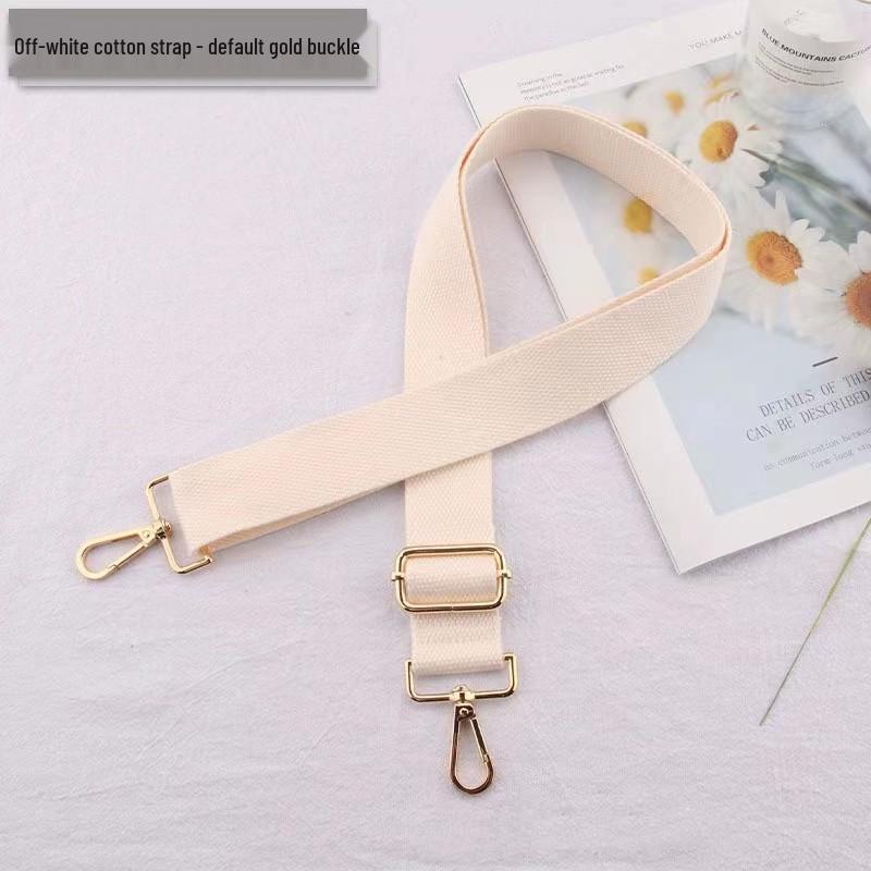 Crossbody Casual Solid Color Cotton Handbag with Adjustable Back Support Straps