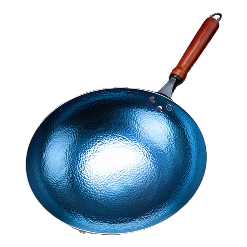 Jincun Traditional Zhangqiu Wrought Iron Wok