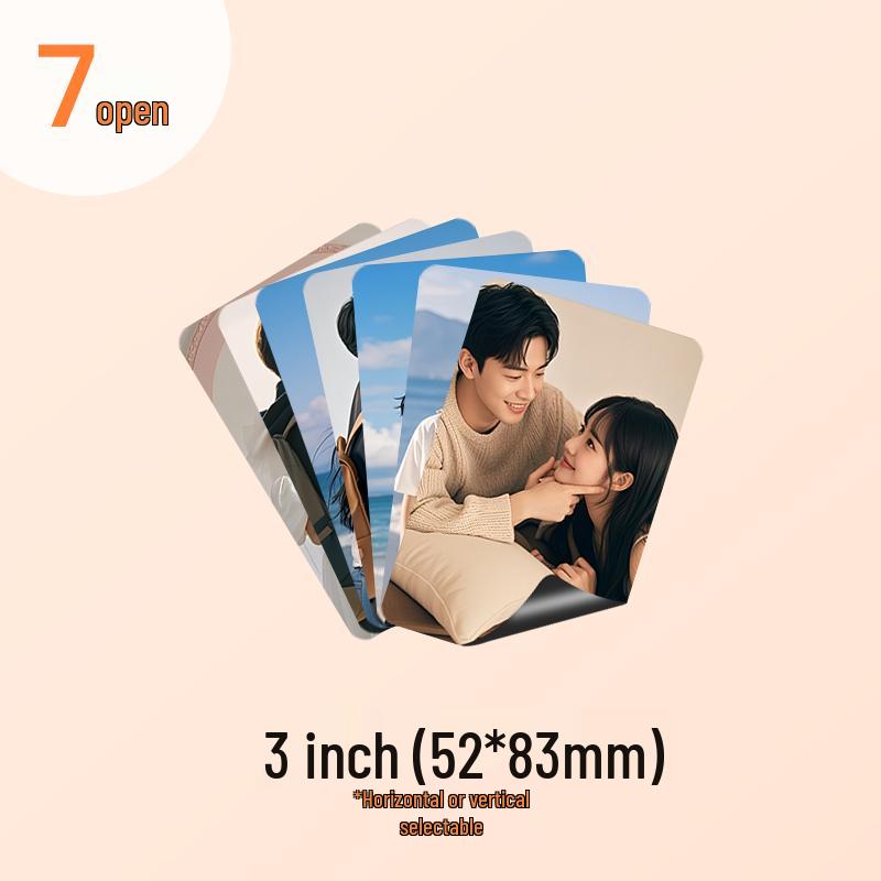 2025 Пользовательский Магнитный 6-дюймовый Магнит на Холодильник для Фото Декорация