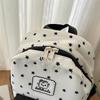 College Style Star Printed Schoolbag Women's Commuter Large Capacity Backpack