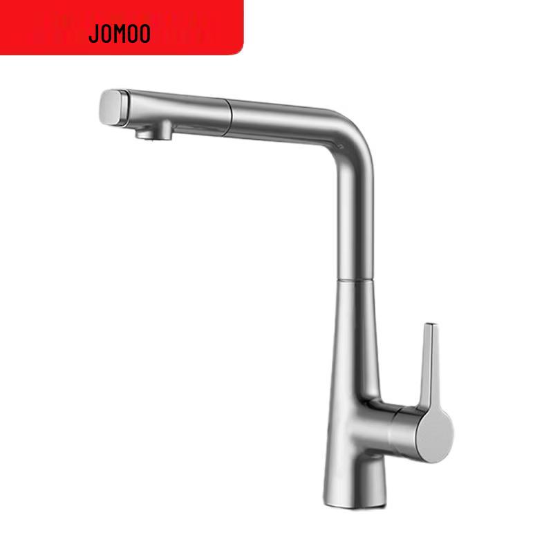 Jomoo Pull-Out Kitchen Faucet with Button