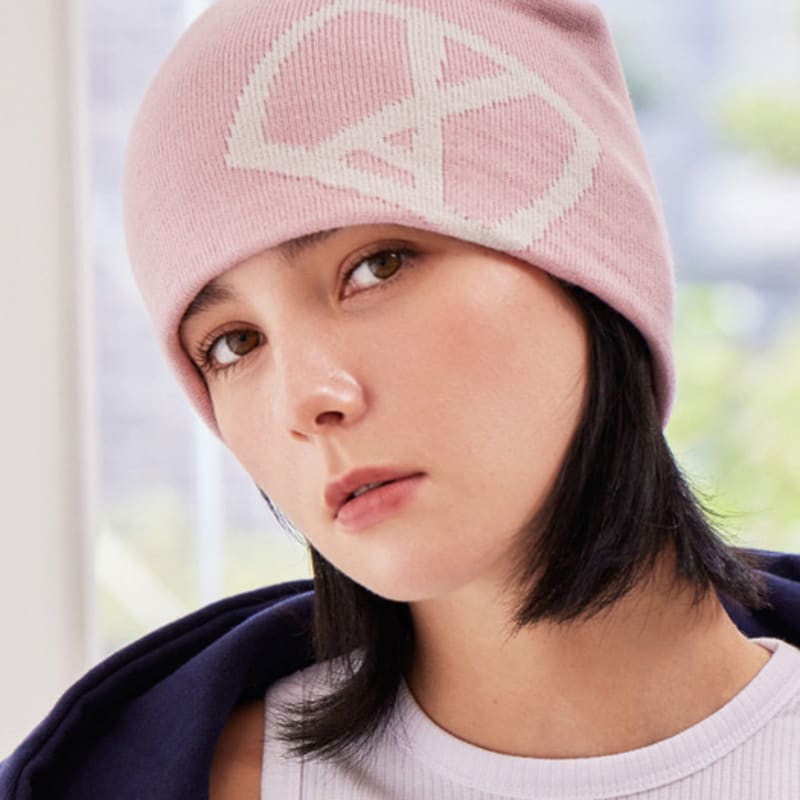 

Шапка бини VARZAR VA Квадратный жаккард Розовая FREE