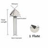 90 Degree 3/1 Flute Countersink Drill Bit Chamfering Cutter 6.3-60mm Tapered Hole Woodworking & Metalworking Machining Tooltool