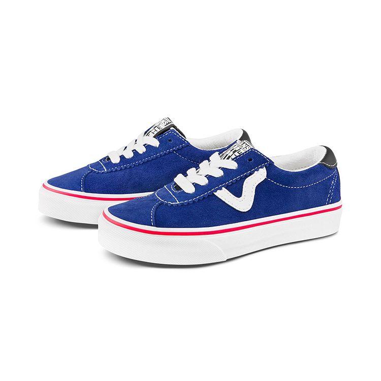 Vans Sports Low Top Kids Skate Shoes Blue Kids Sneaker VN0A54EY2ND