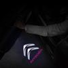 2Pcs LED Car Door Welcome Light Wireless Projector Lamp Car Decoration Accessories For Citroen C1 C2 C3 C4 C5 C-QUATRE Berlingo