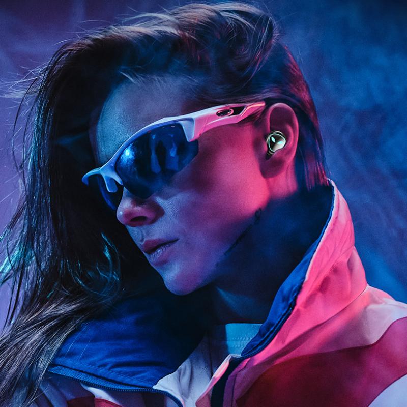 TWS Bluetooth Headset Vezeték nélküli Kétoldali Fülbe helyezhető Fülhallgató típusú Sport Headset