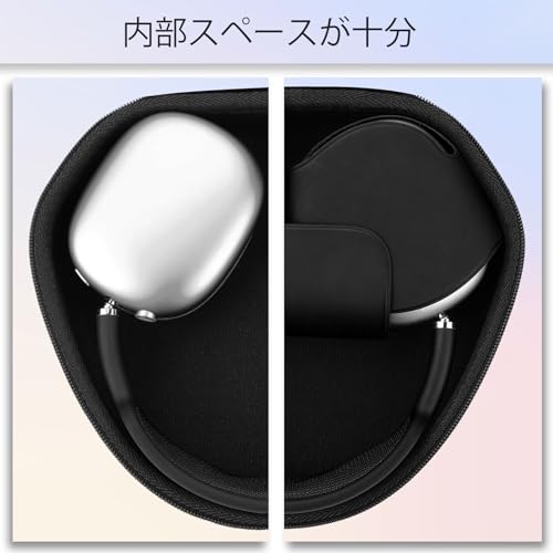 Apple AirPods Max Earphone Headset (Blue Case) Compatible with Lebakort Storage Case