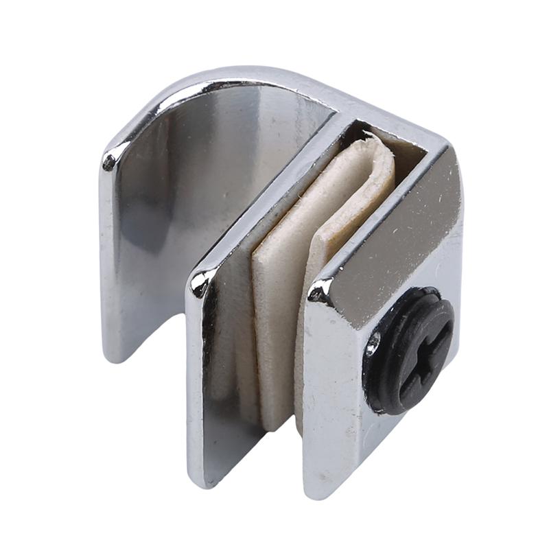 

Glass Clip Cabinet Pulls Handle Office Glass Door Handle Display Cabinet Drawer Pull Button Furniture Clip Pulls For Home