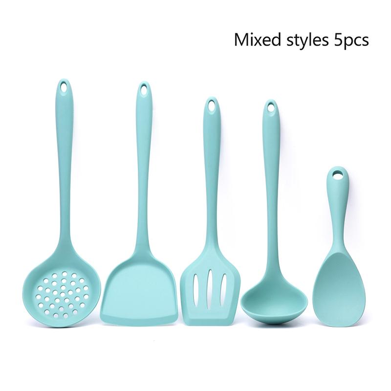 Silicone Kitchenware , Cream Scraper, Spatula, Oil Brush, Size Scraper Set Baking Tool,Non-Integrated Hand