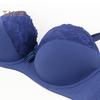 Women's Plus Size Push Up Bra Sexy Floral Lace Full Coverage Underwired Bra Padded Supportive Everyday Bra for Heavy Breast