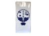Set of 10 plain white tenugui patterned approximately 34 x 83 cm towels, fabric,