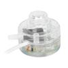 Fish Tank Light Oxygen Bubble LED Colorful Waterproof Diving Cylindrical Air Stone(P01 LowVoltage Version Cylinder