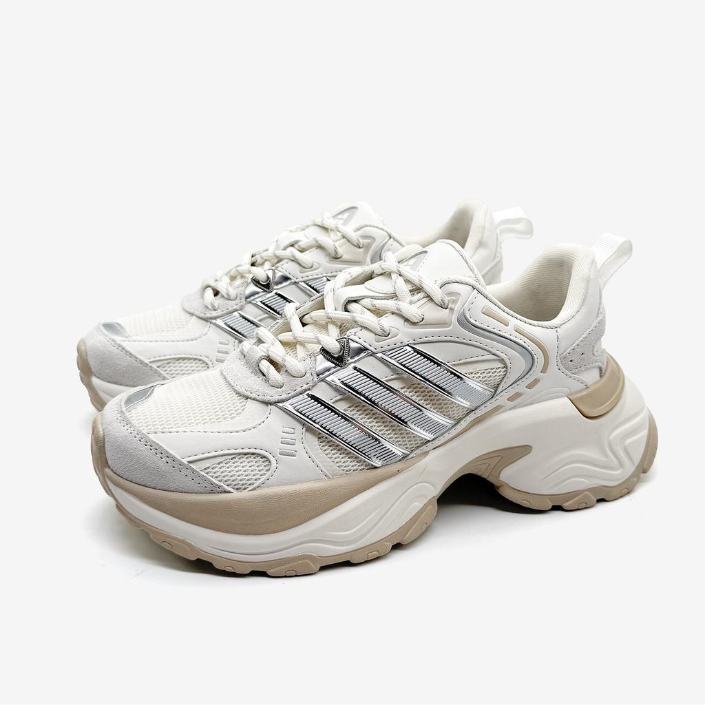 Ins Trendy Men's and Women's Retro Thick-soled Raised Three Bars Outdoor Hiking Wear-resistant Couples with the Same Dad Shoes