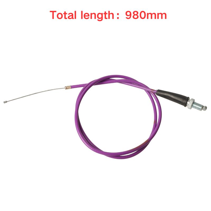 980mm 1080mm Universal Motorbike Gas Straight Link Throttle Wire Fit XR50 CRF50 CRF70 125cc Off Road Pit Bike Suzuki