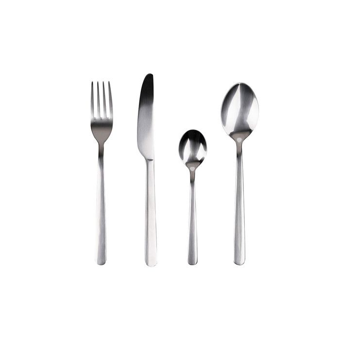 Ensemble 24 Unit. Couverts En Acier Inoxydable Recyclé Brillant Earth Sg7775 San Ignacio