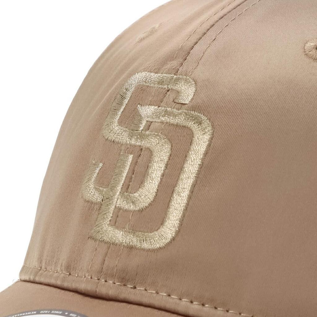 New Era 9TWENTY Day MLB SD British Khaki Cap 920 VD Satin SADPAD ABRN Valentine's M/L
