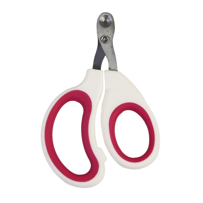 

Stainless Steel Cat Nail Clippers with Round Hole - Anti-Scratch and Bloodline Protection JD 007