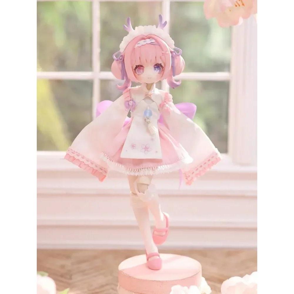 

Серия Meki Essen Mjd от Creaters 1/12, слепой бокс, шарнирная подвижная кукла 13 см, аниме-фигурка действия, настольное украшение, коллекционные игрушки