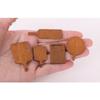10pcs/lot Mini Wooden Cutting Board, Dollhouse Cutting Board Handle Wood Paddle for Scene Setting of Dollhouse Kitchen