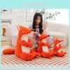 Cute Confidence Collection Stuffed Animal Toys Featuring Fox Gray Wolf And Crocodile Designs