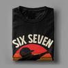 67 Meme 6 7 Numbers Dabbing Six Seven Bruh Funny Boys Kids  Tee Shirt for Men Women Printed T Shirts  100% Cotton Clothes