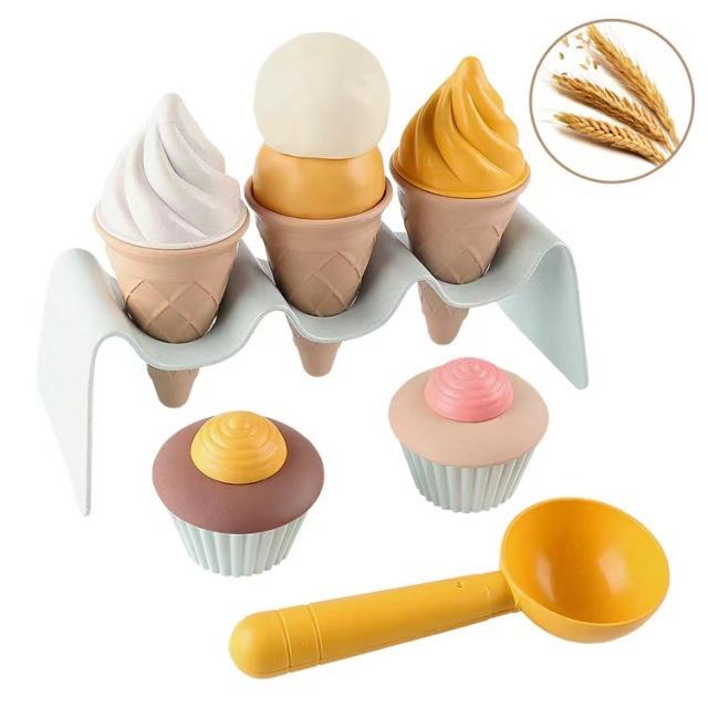 Children s Large Beach Toy Set: Shell Collecting, Water & Sand Play, Excavator, Shovel, Wheelbarrow