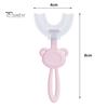 Healthy U-Shaped Anti-Slip Toothbrush Children 360 Degree Soft Oral Care Brush for Newborn