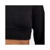 Nike Sportswear Crewneck Crop Track Top Black