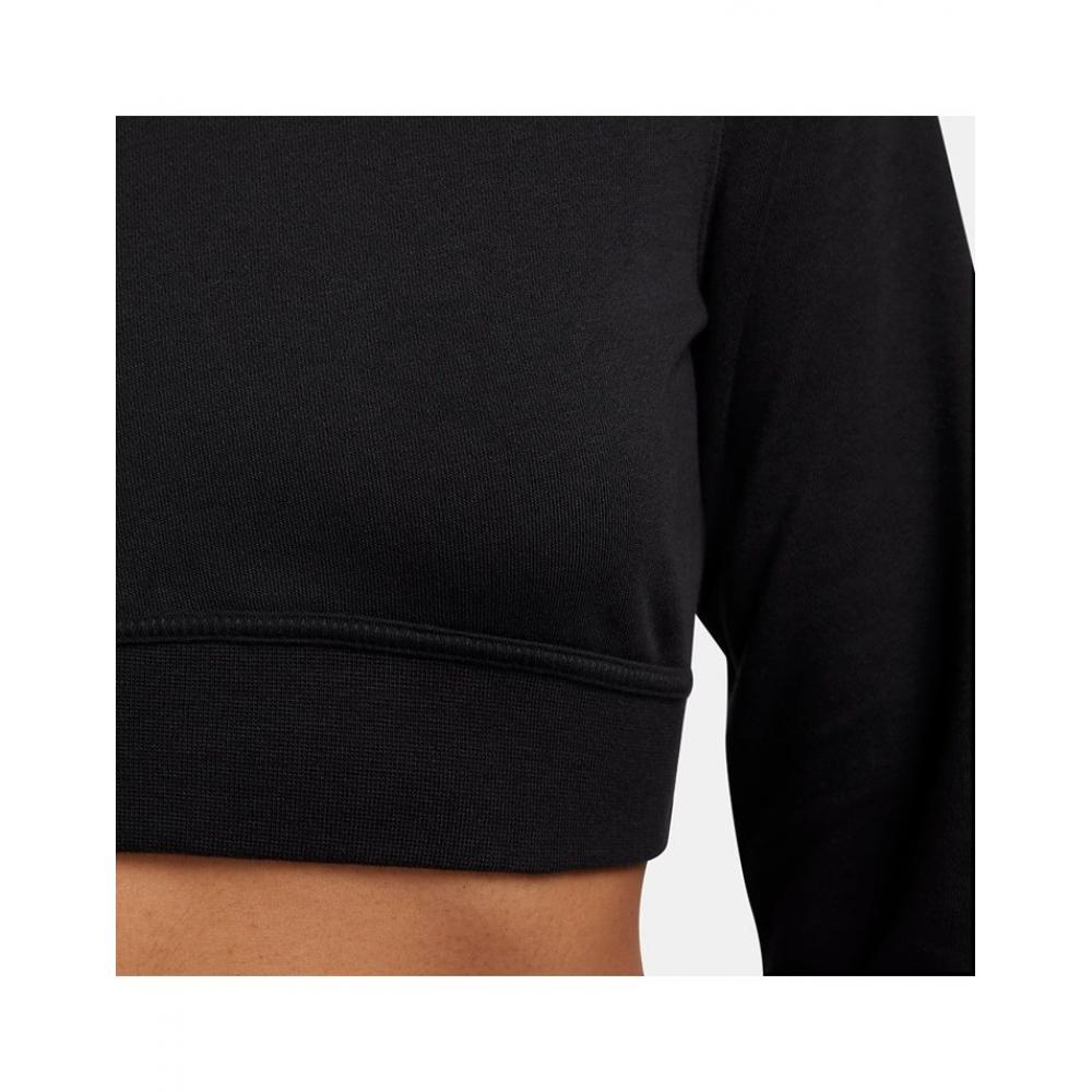 Nike Sportswear Crewneck Crop Track Top Black