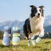 Rubber Sole Anti-Slip Pet Shoes Adjustable Puppy Paws Protectors Fashion Dog Foot Covers  Outdoor