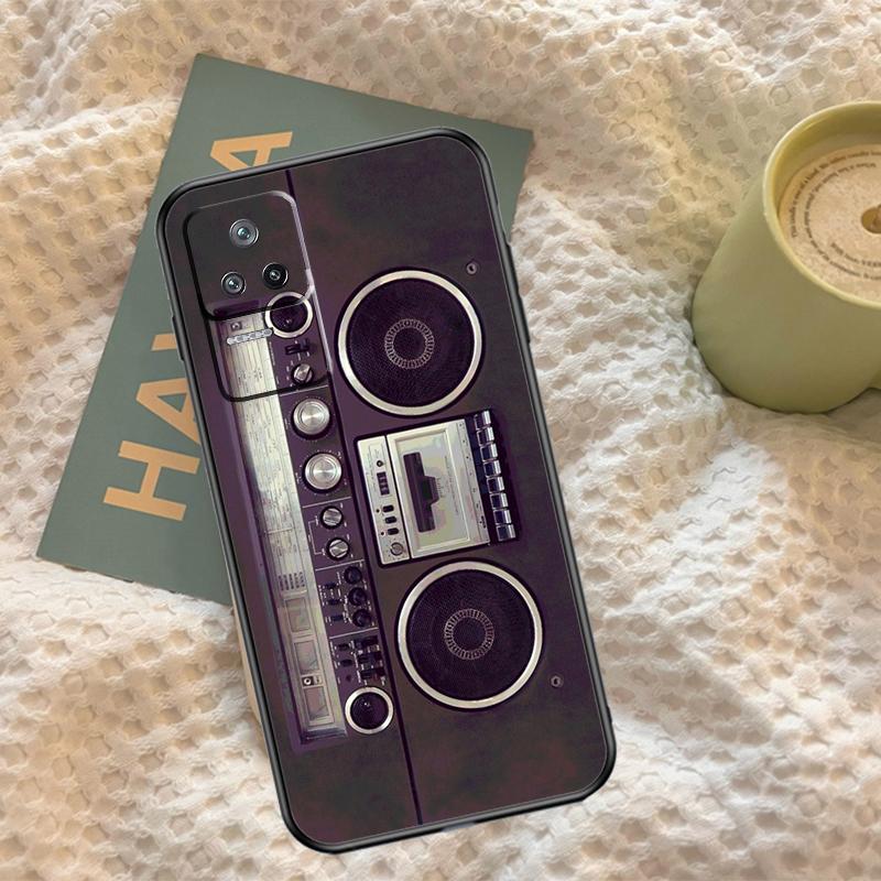 Retro Cassette Tape Case For Xiaomi 14T 11T 12T 13T Pro 13 14 15 Ultra POCO X7 Pro X3 X5 X6 M6 F5 F6 Pro Cover