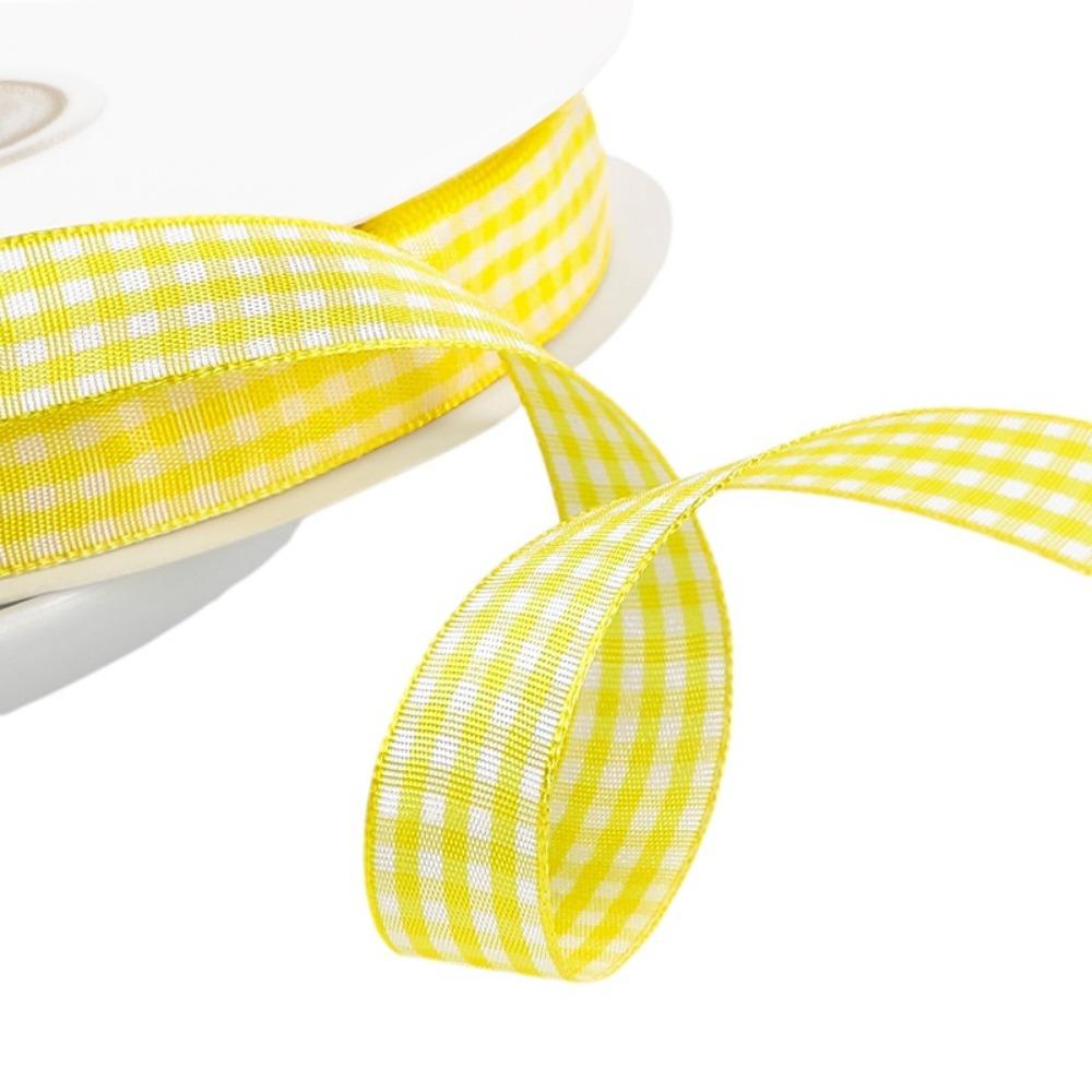 1/2cm Plaid Ribbon DIY Crafts Gift Wrapping Ribbon Variety Pack Gingham Ribbon  Hair Bows
