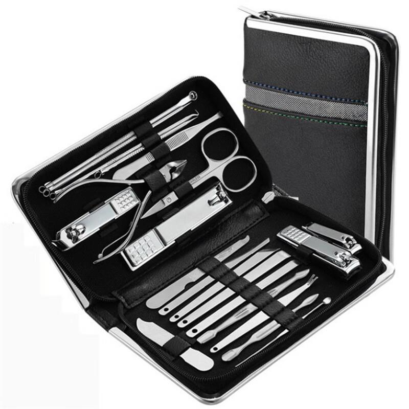 Jingzhixiao 21-Piece Professional Nail Care Kit