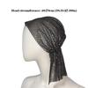 Trendy Versatile Glitter Rhinestone Bandana Mesh Bling Headband Headscarf Elastic Crystal Head Wrap Women Headpiece Accessories