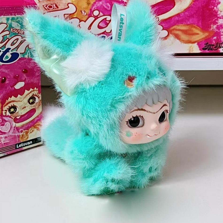 Wakuku Pluizig Trendy Leuke Feestdoos Schattige Wakuku Actiefiguur Mysteriedoos Schattige Poppen Tas Hanger Pop Verrassingszak Cadeau Speelgoed