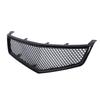 Gloss Black Mesh Front Bumper Grille Grills Protective Sporty Look For TSX 2006 To 2008