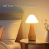 Mushroom Touch Lamp: Warm LED Night Light with Iron Art Design