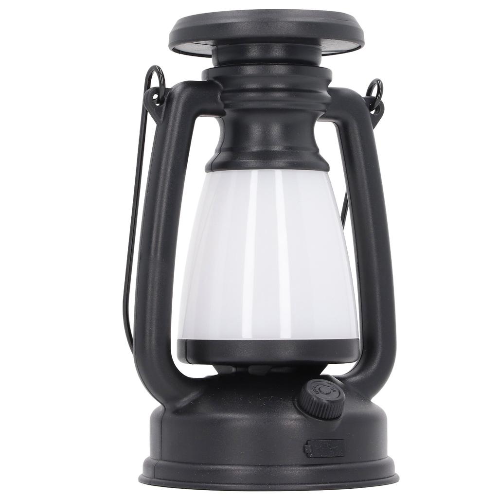 LED-Vintage-Laterne, stufenlos dimmbar, tragbar, multifunktional, dekoratives Licht für drinnen und draußen