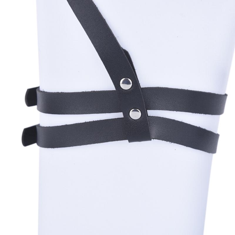 Womens Leather Harness Garter Belts Erotic Body Cage Lingerie Gothic Strap Wear