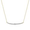 D color 1.1cttw 100% Full Moissanite Necklace Pendant For Women S925 Silver Lab Diamond Neck Chain Sparkling Wedding Fine Jewelry