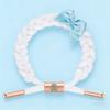 Rastaclat Little lion bow butterfly catkin forest style alloy cloth rope little lion bracelet for women Pure white girls model F