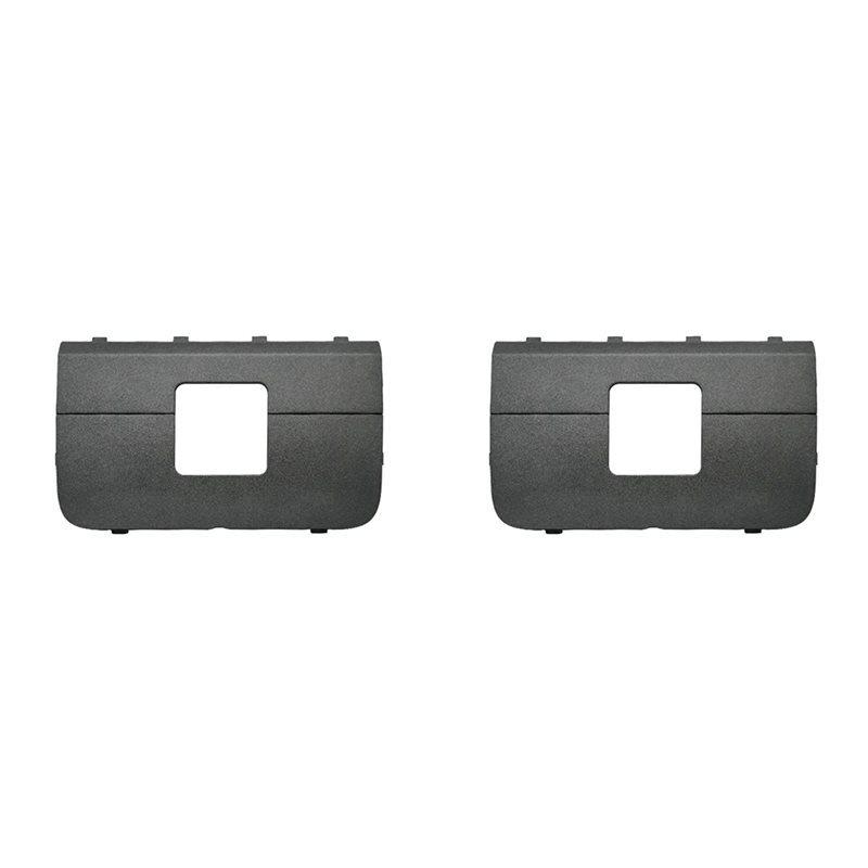2X For Haval H9 Car Trailer Cover Rear Bumper Trailer Hook Square Cover Decoration New High Quality Auto Parts