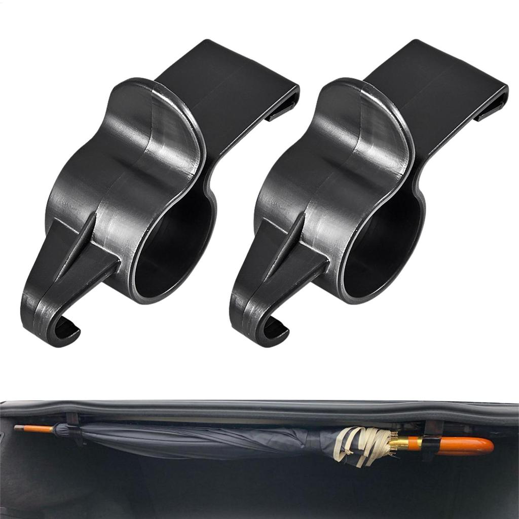 Car Trunk Organizer Umbrella 2pcs Umbrella Holder Hanger Universal Easy To Use Heavy Duty Car Trunk Umbrella Holder CarsTrucks