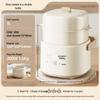 BEAR Olla eléctrica para cocinar comida de bebé de 1L enchufe CN (adaptador incluido)