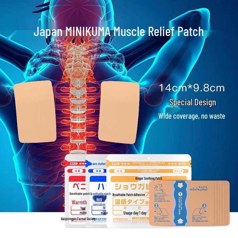 

MINIKUMA Ginger Warming Muscle Patches
